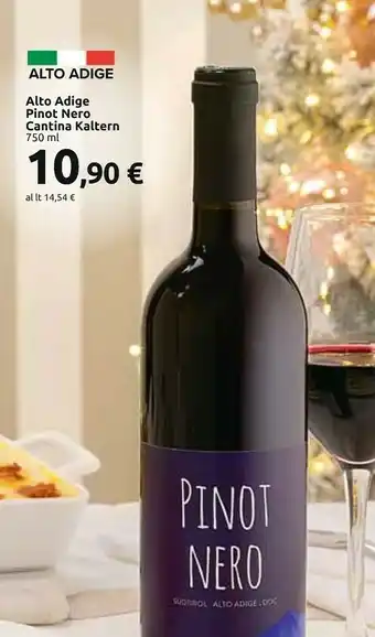 Carrefour Market Cantina kaltern alto adige pinot nero offerta