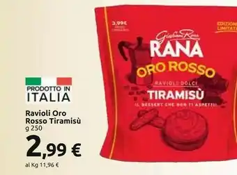 Carrefour Market Ravioli oro rosso tiramisù offerta