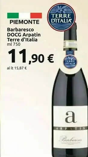 Carrefour Market Barbaresco docg arpatin offerta