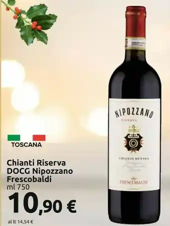 Carrefour Market Chianti riserva docg nipozzano offerta