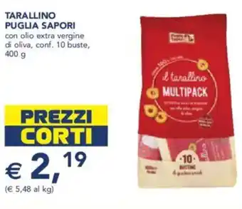 Esselunga Tarallino puglia sapori offerta