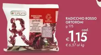 Bennet Radicchio rosso ORTOROMI offerta