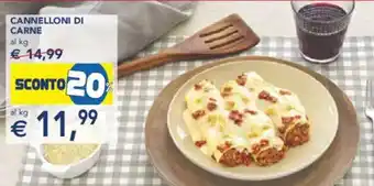 Esselunga Cannelloni di carne offerta