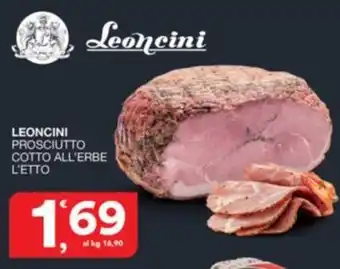 Sisa Leoncini prosciutto cotto all'erbe offerta