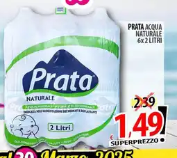 Il Genio Supermercato Prata acqua naturale offerta