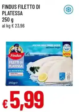 A&O Findus filetto di platessa offerta