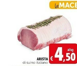 Deco Supermercati Arista di suino italiano offerta