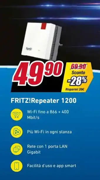 Trony Fritz! Repeater 1200 offerta
