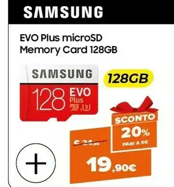 Expert Samsung evo plus microsd memory card 128gb offerta