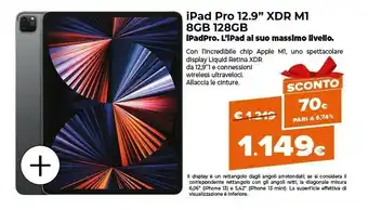 Expert Ipad pro 12.9 128gb offerta