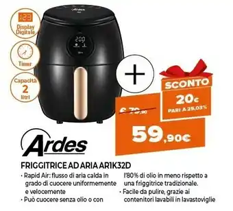 Expert Friggitrice ad aria ar1k32d offerta