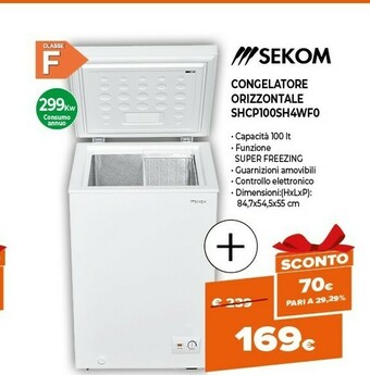 Expert Congelatore orizzontale shcp100sh4wf0 offerta