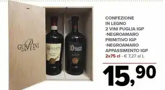 Todis Confezione in legno offerta