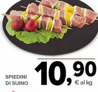 Todis Spiedini di suino offerta