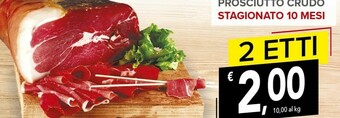 Todis Prosciutto crudo offerta