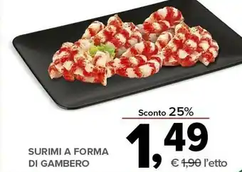 Todis Surimi a forma di gambero offerta