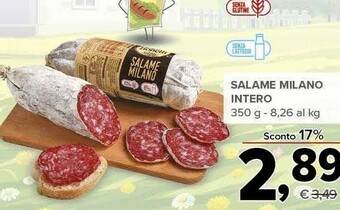 Todis Salame milano intero offerta