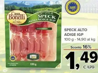 Todis Speck alto adige igp 100 g(ml) offerta
