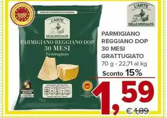 Todis L'arte delle specialita parmigiano reggiano dop offerta