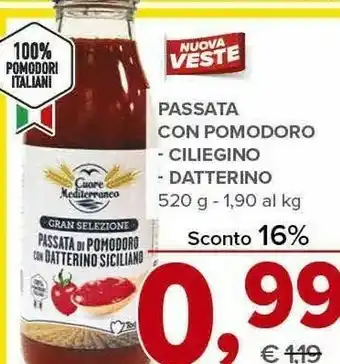 Todis Passata con pomodoro offerta