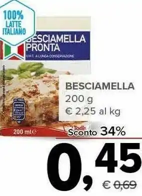 Todis Besciamella offerta