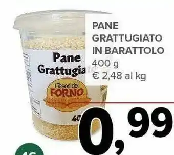 Todis Pane grattugiato in barattolo offerta