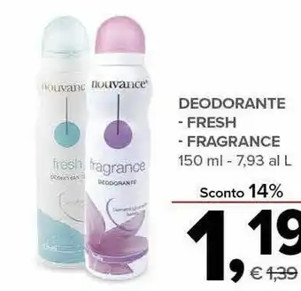 Todis Deodorante fresh offerta