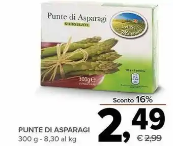 Todis Punte di asparagi offerta