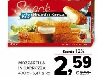 Vis mozzarella in carrozza