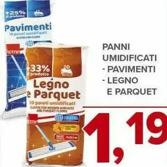 Todis Panni umidificati pavimenti offerta