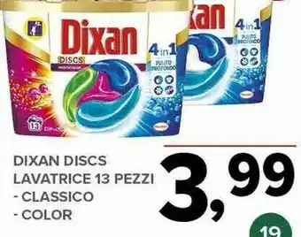Todis Discs lavatrice classico offerta