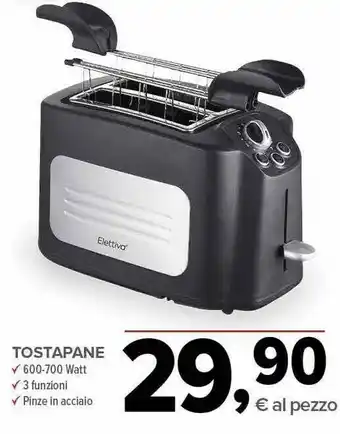 Todis Tostapane 600-700 watt offerta