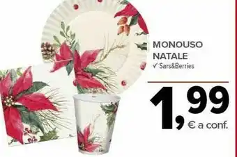 Todis Monouso natale offerta