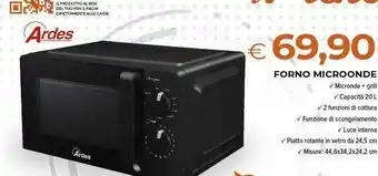 Forno microonde 20 l