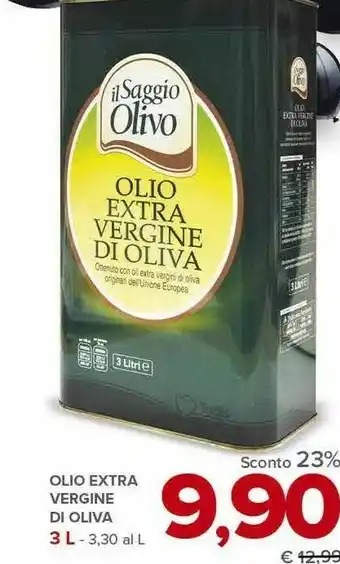 Todis Il saggio olivo olio extra vergine di oliva offerta