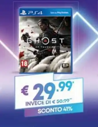 Trony PS4 Ghost offerta