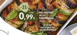 Galassia Melanzane alla parmigiana all'etto offerta