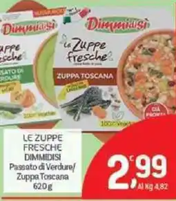 Crai Le zuppe fresche DIMMIDISI offerta
