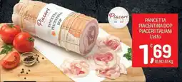 Crai Pancetta piacentina dop piaceri italiani offerta