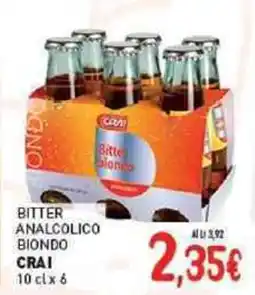 Crai Bitter analcolico biondo CRAI offerta