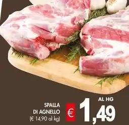 PrestoFresco Spalla di agnello offerta