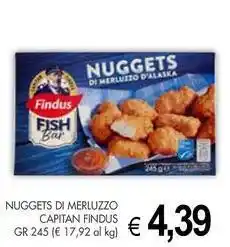 PrestoFresco Nuggets di merluzzo capitan FINDUS offerta