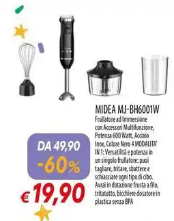 Galassia MIDEA MJ-BH6001W offerta