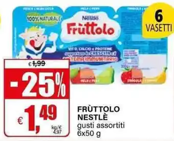 Il Gigante Fruttolo NESTLÈ offerta