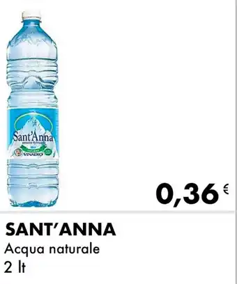 Iper Tosano Sant'anna acqua naturale offerta