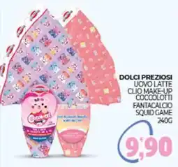 Eté Dolci preziosi uovo latte clio make-up coccolotti fantacalcio squid game offerta