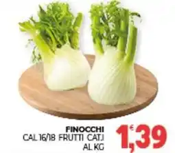 Finocchi cal 16/18 frutti cat.