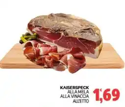 Eté Kaiserspeck alla mela alla vinaccia all'etto offerta