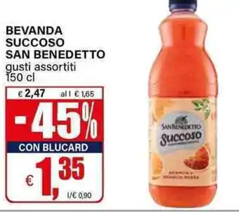 Il Gigante Bevanda succoso SAN BENEDETTO offerta