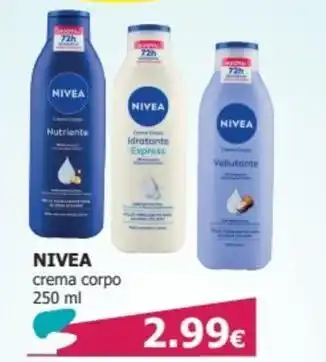 Tigotà NIVEA crema corpo offerta